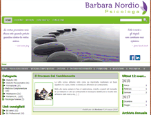 Tablet Screenshot of barbaranordio.com